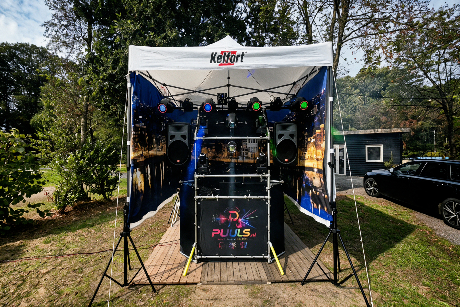 Afscheidsfeest met vrienden